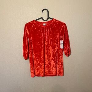 Harper Canyon Red Velvet Dress Girl's Size 2